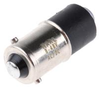 255-501-64-38 Marl Red LED Indicator Lamp, 8-48V ac/dc, BA9s Base, 4.9mm Diameter, 11000mcd