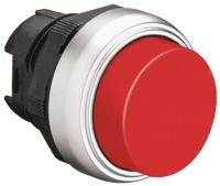 lpcb204 Lovato Platinum Series Red Spring Return Push Button Head, 22mm Cutout, IP66, IP67, IP69K