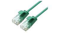 21153935 Roline21.15.39, 2m Cat6a, Green RJ45 to Male RJ45 Male