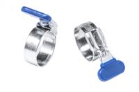 145-0294 RS PRO Zinc-Plated Mild Steel Thumb Screw Worm Drive, 12mm Band Width, 30 → 40mm ID