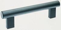 37801 Elesa Black Aluminium Handle 75 mm Height, 18mm Width, 265mm Length