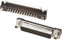 5748612-1 TE Connectivity Amplimite HD-20 25 Way Through Hole D-sub Connector Socket, 2.76mm Pitch