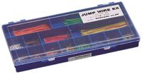 sks-350 SKS-350, 5.08mm Insulated (PVC), Uninsulated (2.54 mm) Phosphor Bronze Breadboard Jumper Wire Kit in Blue, Brown,