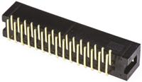t821130a1r100ceu Amphenol Communications Solutions T821 Series Right Angle Through Hole PCB Header, 30 Contact(s), 2.54 mm Pitch, 2 Row,