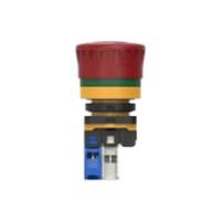 pbes22l104r TE Connectivity PBES22 Series Illuminated Emergency Stop Push Button, Panel Mount, 22.3mm Cutout, 1NO, IP20, IP65
