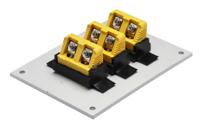 106-652 RS PRO Standard Size Thermocouple Connector Panel for Use with Thermocouple K, RoHS Standard
