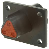 dt04-3p-cl06 Deutsch, DT Automotive Connector Socket Panel Mount 3 Way DT04-3P-CL06