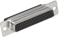 09564004701 HARTING 62 Way Cable Mount D-sub Connector Socket, 2.41mm Pitch