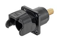 09930010301xl HARTING Han S Heavy Duty Power Connector Housing, 1 Contacts, M8 Thread, Straight Han HPR Range