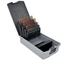 11454170010 Tivoly 51-Piece for Steel, 6mm Max, 1mm Min, HSS Bits