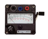 p01132504 Chauvin Arnoux CA 6503 Insulation Tester, 250V Min, 1000V Max, 5GΩ Max, CAT III 300V