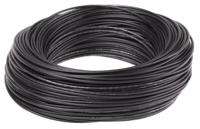 4160101 Lapp Black 0.52 mm² Hook Up Wire, 22 AWG, 100m, PVC Insulation,
