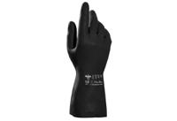 34415047 Mapa ALTO 415 Black Natural Latex, Polychloroprene Work Gloves, Size 7
