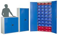 424-5443 RS PRO Steel Floor Standing Storage Cabinet, 1000 x 1015 x 430mm