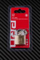 781-5997 RS PRO Key Brass Padlock, 5mm Shackle, 30mm Body