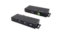 ex-1189hmvs-3 Exsys 7 Port USB 3.0, USB 3.1, USB 3.2 USB A, USB B  Hub, 178.60 x 60 x 25.45mm