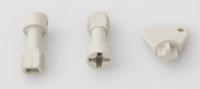 0216300050 Rose Plastic Locking Screw for Use with Mini Polyglas EnclosuresIPS SCREW