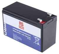 182-8653 RS PRO 12.8V Lithium Iron Phosphate Rechargeable Battery Pack, 7.5Ah - Pack of 1