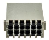 09140122632 HARTING Heavy Duty Power Connector Module, 10A, Male, Han-Modular Series, 12 Contacts