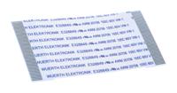 687650050002 Wurth Elektronik 6876 Series FFC Ribbon Cable, 50-Way, 0.5mm Pitch, 50mm Length