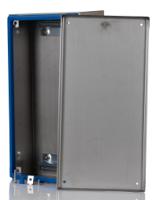 1675600 Rittal HD Series 304 Stainless Steel Terminal Box, IP66, IPX9, 200 mm x 400 mm x 120mm