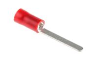 534-294 RS PRO Insulated Crimp Blade Terminal 17.6mm Blade Length, 0.5mm² to 1.5mm², 22AWG to 16AWG, Red