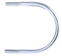 829-996 M12 114mm Bright Zinc Plated Steel Round U-Bolt