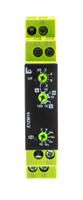 e1zm10-12-240v-acdc Tele E1ZM10 Series DIN Rail Mount Timer Relay, 12 → 240V ac/dc, 1-Contact, 0.05 s → 100h, SPDT
