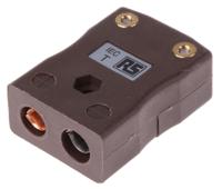 363-0020 RS PRO Standard Thermocouple Connector for Use with Type T Thermocouple, 6mm Probe, IEC, RoHS Compliant Standard