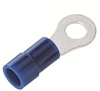 178-7272 RS PRO Insulated Ring Terminal, 5.3mm Stud Size, 1.5mm² to 2.5mm² Wire Size, Blue