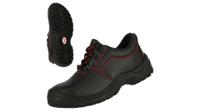 7205-48 NITRAS SAFETY 7205 Unisex Black Steel Toe Capped Safety Shoes, UK 13, EU 48