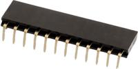 613006143121 Wurth Elektronik WR-PHD Series Right Angle Through Hole Mount PCB Socket, 6-Contact, 1-Row, 2.54mm Pitch, Solder