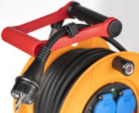 1233121 brennenstuhl 40m 4 Socket Type E - French Extension Reel, 230 V, IP44