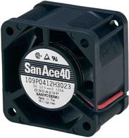 109p0424h6d01 Sanyo Denki 109P Series Axial Fan, 24 V dc, DC Operation, 8.2cfm, 1.68W, 70mA Max, 40 x 40 x 20mm