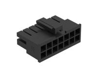 g88mph1422ceu Amphenol Communications Solutions, G88MPH1422 Housing Plug, 3mm Pitch, 14 Way, 2 Row Vertical