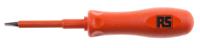 911-1109 ITL Insulated Tools Ltd Slotted Insulated Screwdriver, 5 x 1 mm Tip, 75 mm Blade, VDE/1000V, 152 mm Overall