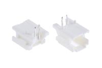 55935-0210 Molex MicroClasp Series Right Angle Through Hole PCB Header, 2 Contact(s), 2 mm Pitch, 1 Row, Shrouded
