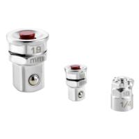 467adapt10-19 Facom 467.ADAPT10-19 1/2 in, 1/4 in Square Socket Adapter Set