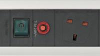 1391003654 brennenstuhl 5m 4 Socket Type G - British Extension Lead, 220 → 250 V ac, IP20