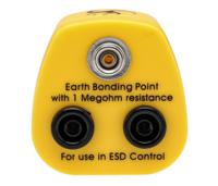 218-642 RS PRO Earth Bonding Plug With 10 mm Stud, Banana Socket x 2