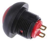 820-7587 RS PRO Miniature Push Button Switch, On-(Off), Panel Mount, 13.6mm Cutout, SPST, 30V dc, IP67