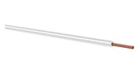 160102501 Kabeltronik 1601 Series White 0.25 mm² Equipment Wire, 24 AWG, 128 X 0.05 mm, 100m, PVC Insulation,