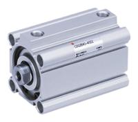 cq2b25-15d SMC Pneumatic Compact Cylinder - 25 mm Bore, 15 mm CQ2 Series, Double Acting Acting