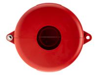065562 Brady Red 1-Lock Polypropylene Gate Valve Lockout, 9.53mm Shackle, 165mm Attachment