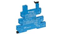 93637024 Finder 93 6 → 24V DIN Rail Relay Socket, for use with 34 Series Relays