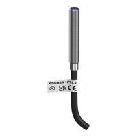 xs605r1pbl2 Telemecanique Sensors Inductive Threaded Barrel Inductive Proximity Sensor, M5, 0 → 2.5 mm Detection, PNP NC, 12