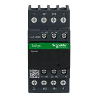 lc1d258m7 Schneider Electric TeSys D LC1D Contactor, 220 V ac Coil, 4-Pole, 40 A, 2NO + 2NC, 690 V ac/dc