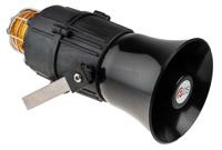 e2xc1x05fdc024b1r1ba e2s E2xC1X05F Series Amber Sounder Beacon, 24 V dc, IP66, Wall Mount, 116dB at 1 Metre