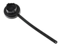 px0733px0734 Bulgin Standard Buccaneer Dust Cap, Shell Size 38mm IP68, IP69K Rated, Glass Filled Polyamide