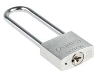 64ti30hb60 ABUS 64TI Key Weatherproof Titanium Weatherproof Padlock, 5mm Shackle, 30mm Body